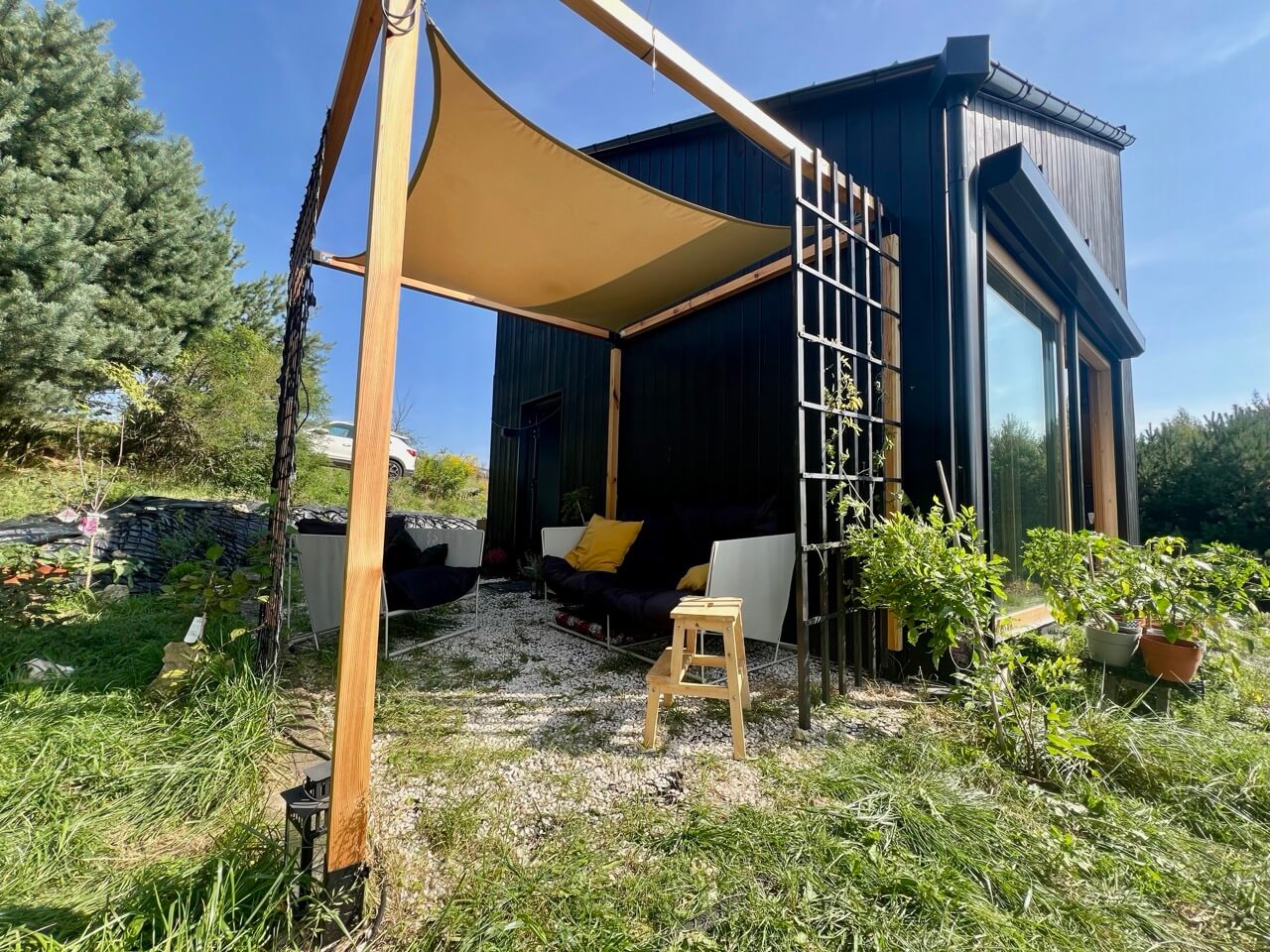 Żagiel przeciwsłoneczny, wodoszczelny